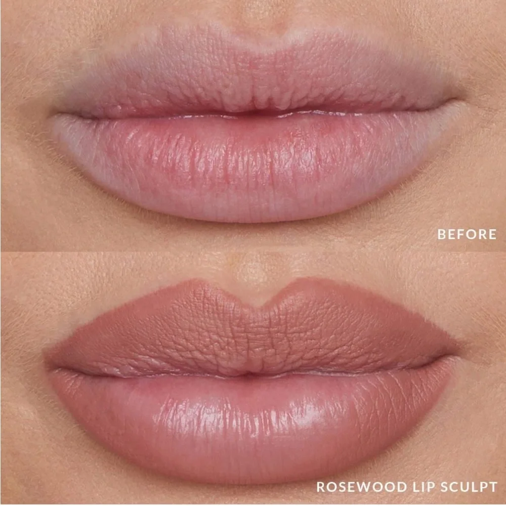 REFY Lip Sculpt Longwear Rich Colored Lip Liner in Rosewood Pink Shade NWOB